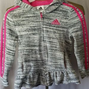Adidas zip up hoodie and pants